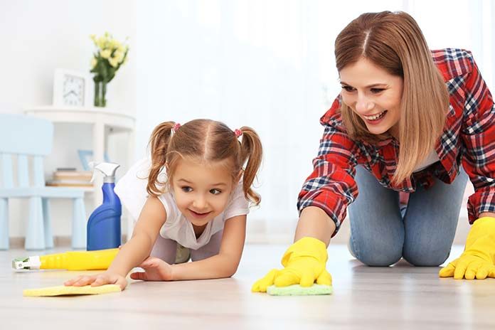 Jak zaangażować dzieci do sprzątania w domu