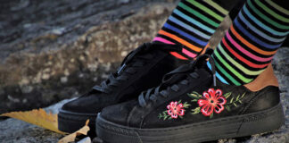 Kolorowe sneakersy dla kobiet